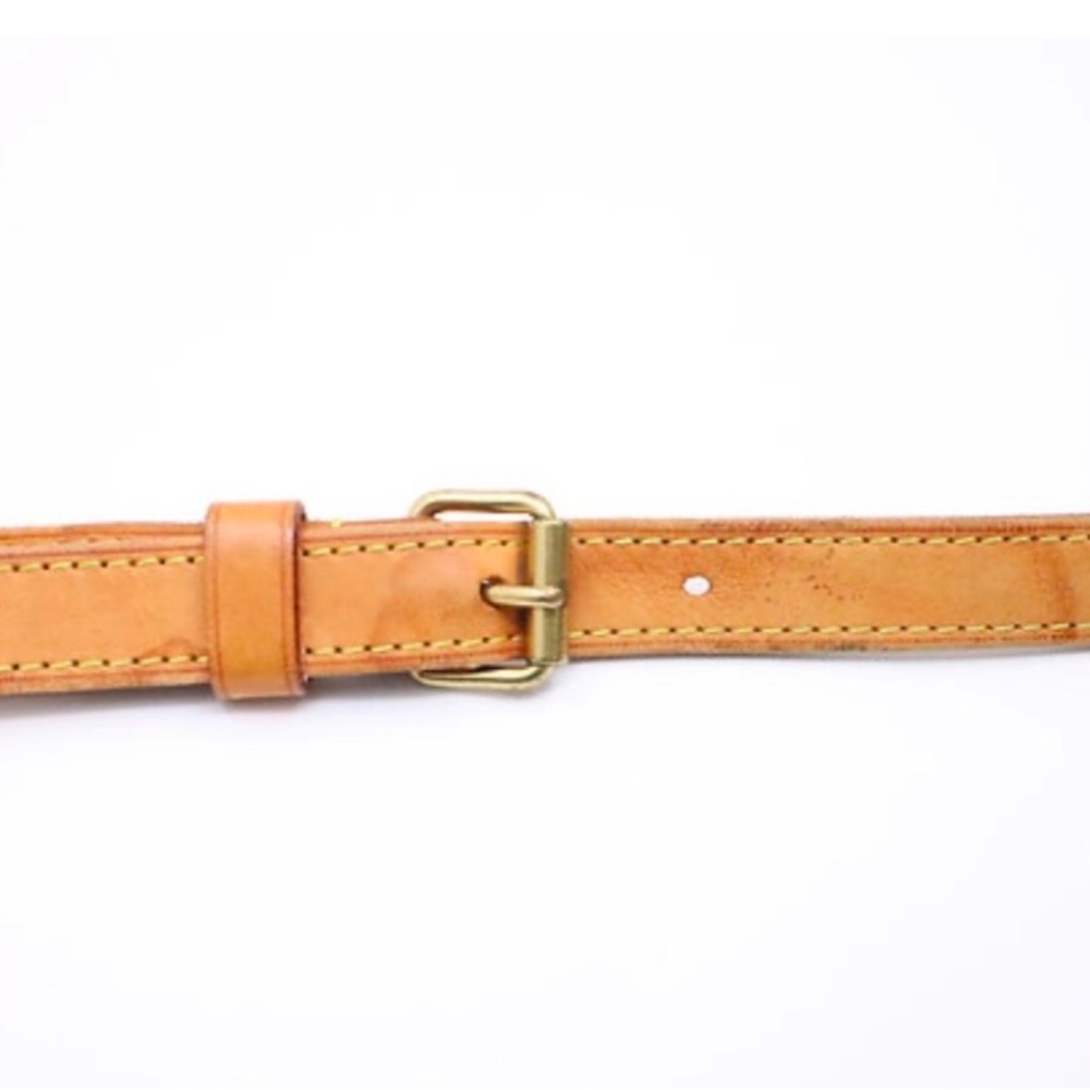 Louis Vuitton Brown Monogram Canvas Speedy Bandoulière Bag with Tan Trim - Picture 8 of 10